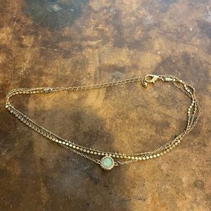 Francesca’s layered opal choker: